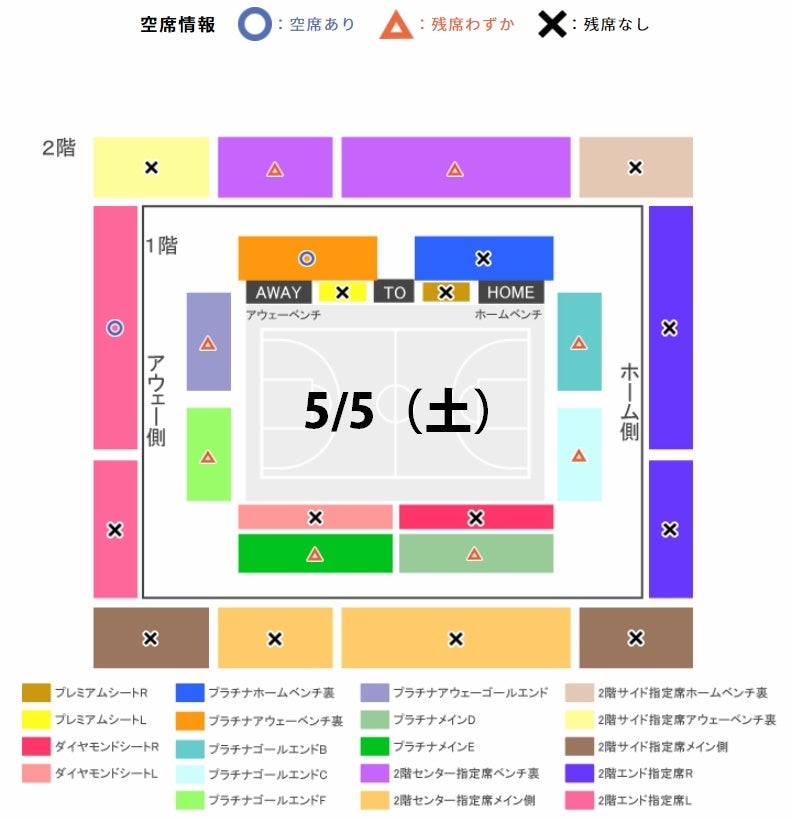 5/6（日）、指定席完売！立見席販売決定！ | 三遠ネオフェニックス