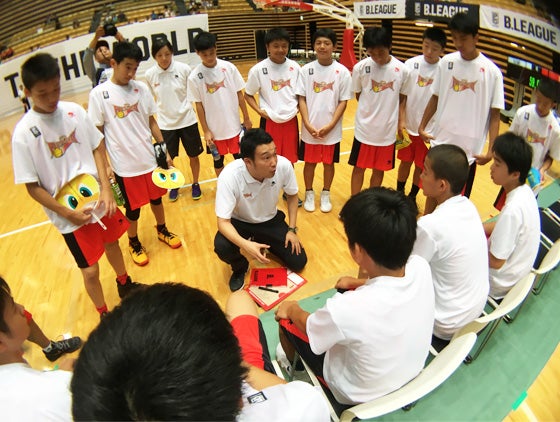 B.LEAGUE U15 チャンピオンシップ2018の様子